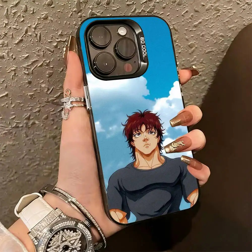 Baki Blue Sky Portrait Case for iPhone - Glossy Black finish