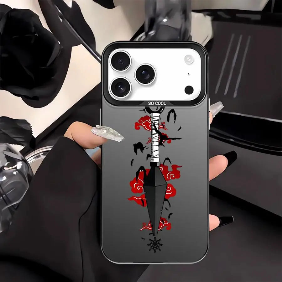Akatsuki Shinobi Lineup Case for iPhone - Black