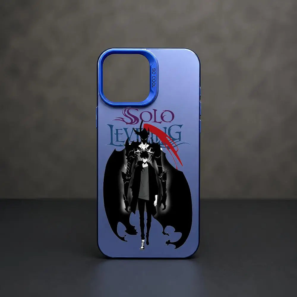 Shadow Monarch Duo Aurora Case for iPhone - Blue case color