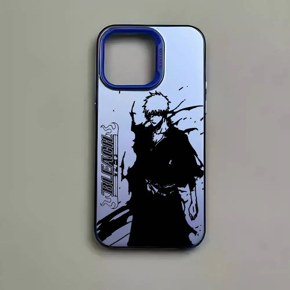 Ichigo Ink Silhouette Aurora Case for iPhone - Aurora Blue finish