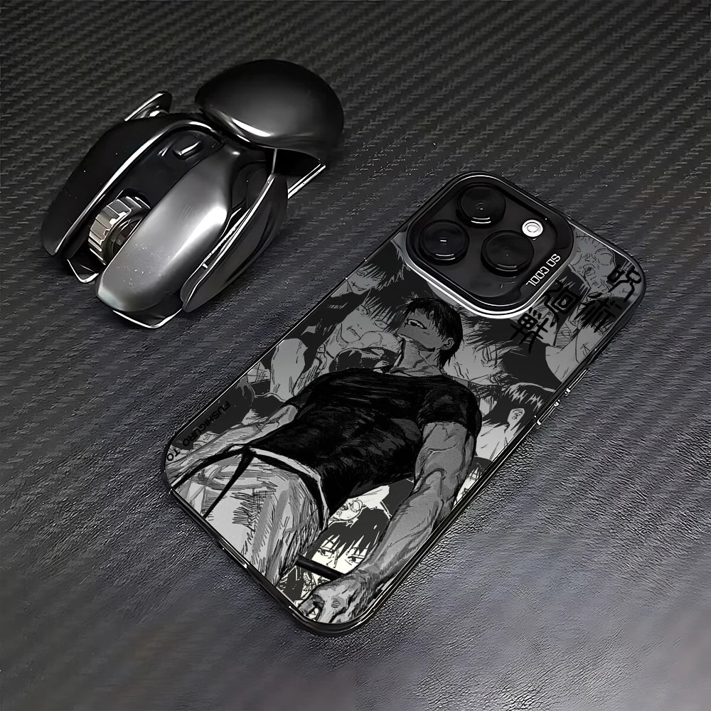 Toji Sorcerer Killer Manga Case for iPhone - Black finish