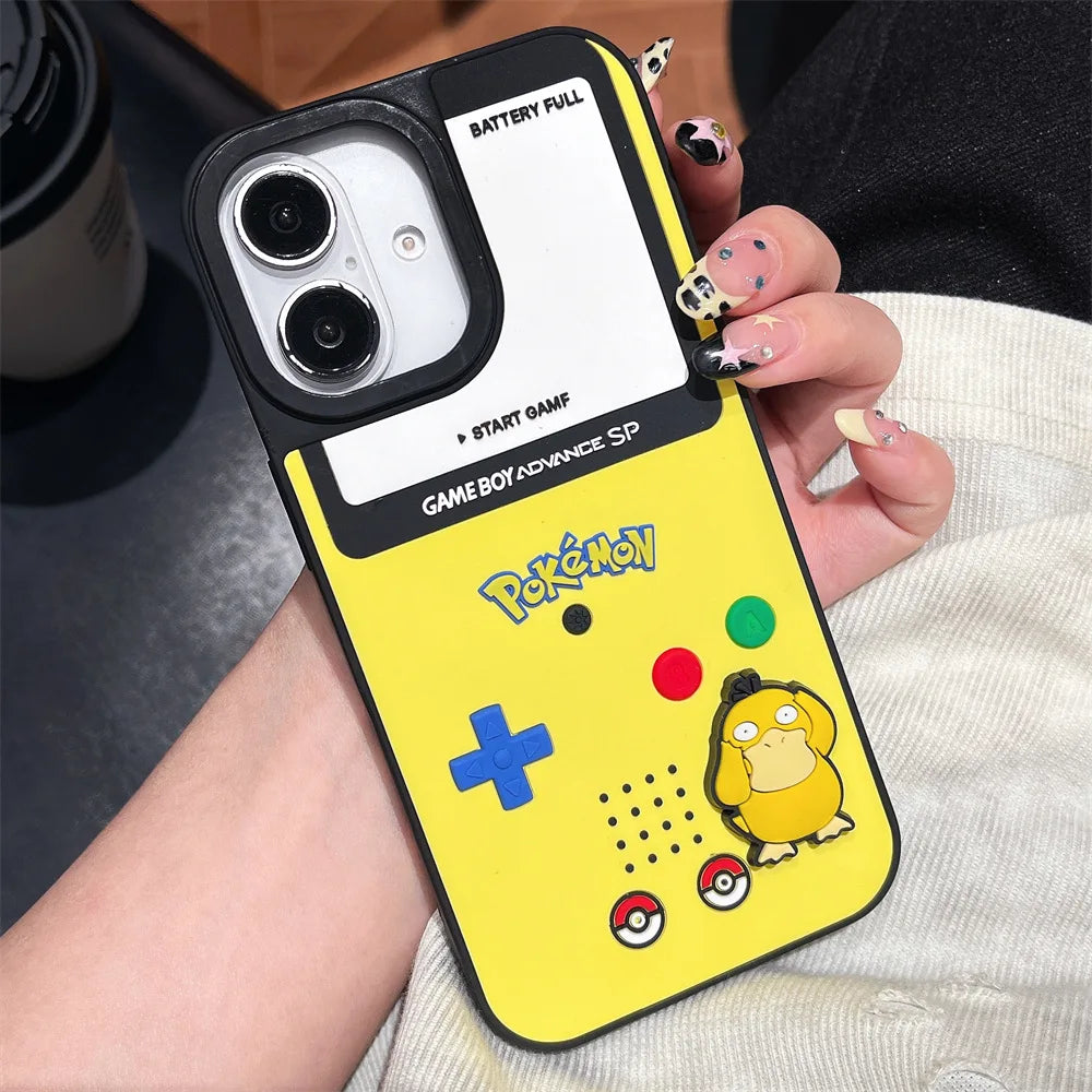 Psyduck Yellow Retro Console Case for iPhone - Yellow Console finish