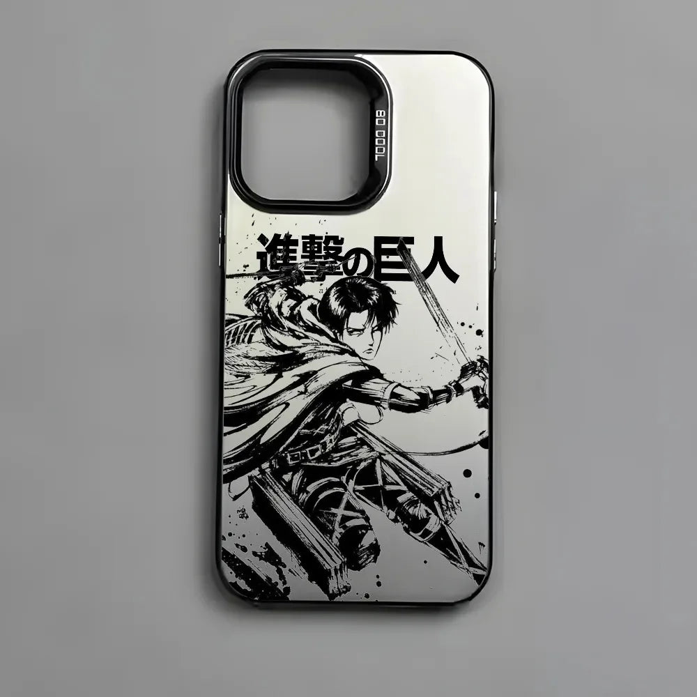 Survey Corps Matte Series Case for iPhone - Design 1 - Black