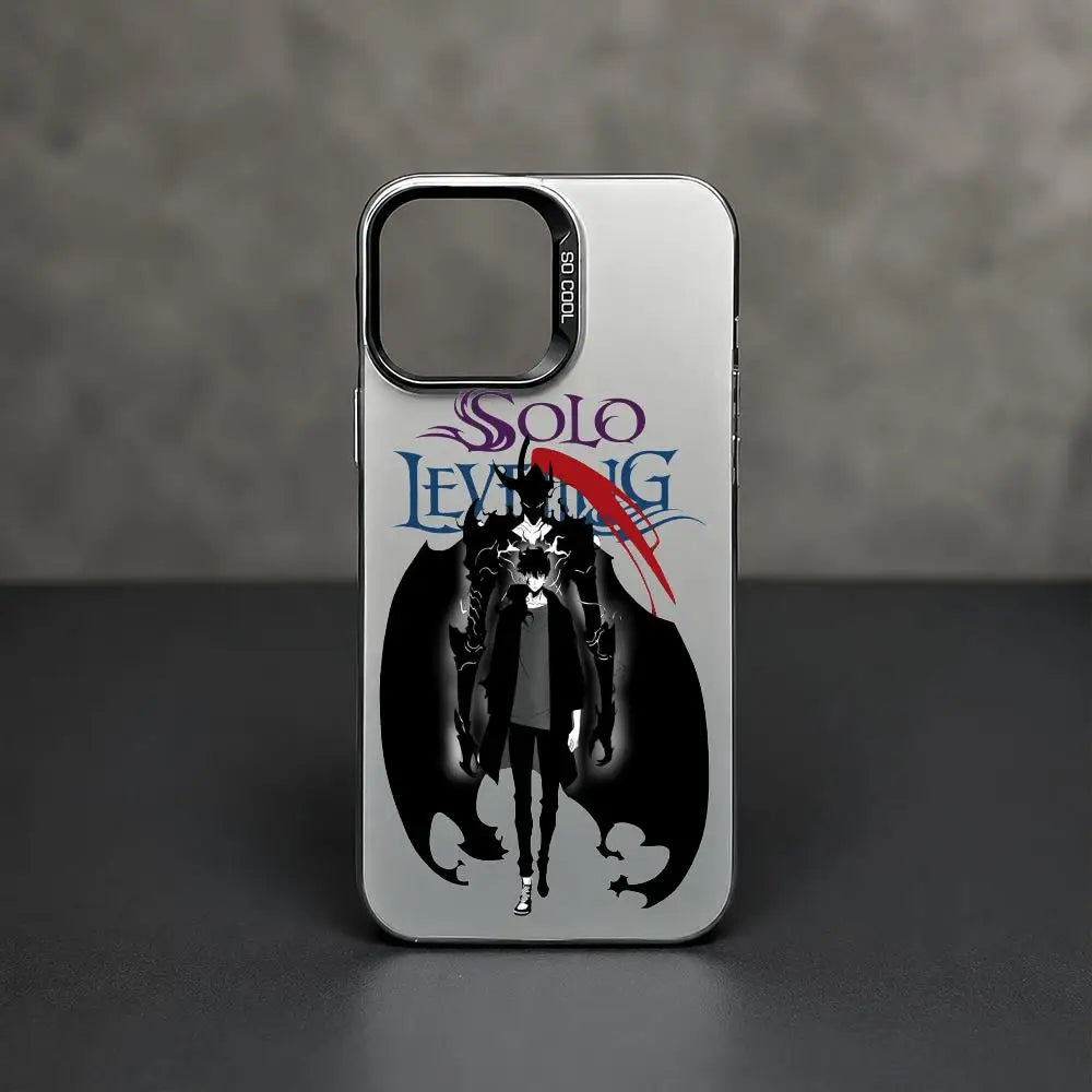 Shadow Monarch Duo Aurora Case for iPhone - Black case color