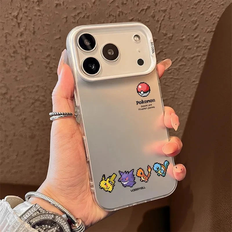 Pokémon Pixel Friends Lineup Case for iPhone - Frost Clear finish