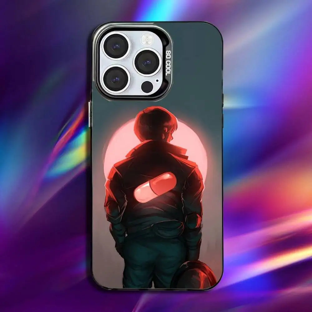 Neo-Tokyo Capsule Scene Case for iPhone - Red finish