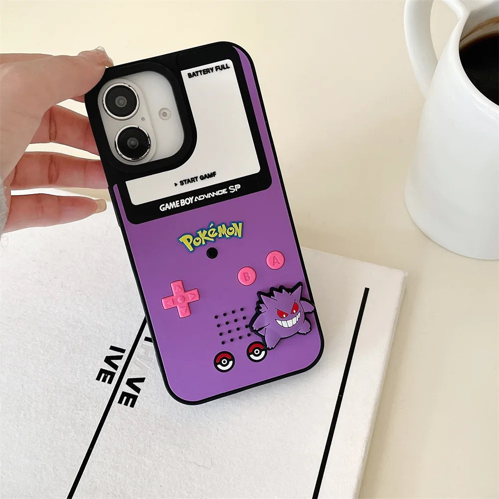 Gengar Purple Retro Console Case for iPhone - Purple Console finish