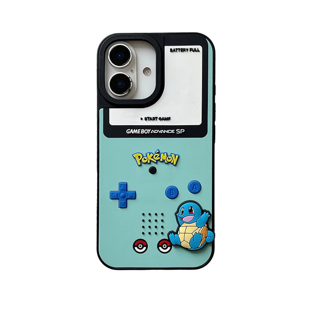 Squirtle Mint Retro Console Case for iPhone - Mint Console finish