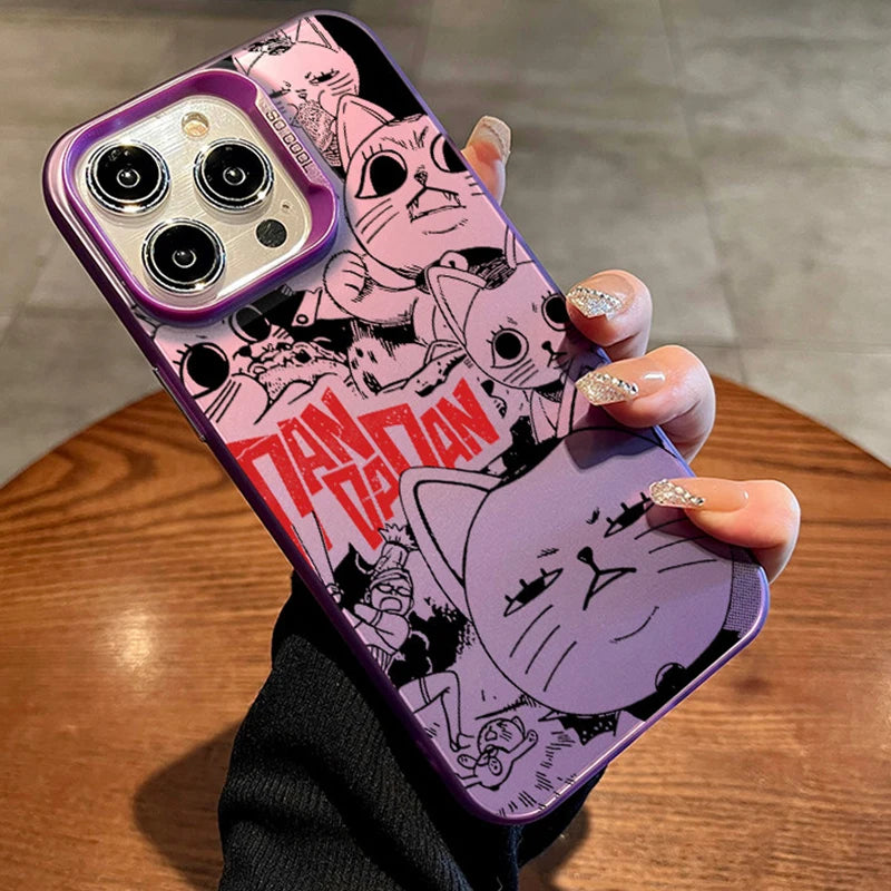 Turbo Granny Manga Collage Case for iPhone - Violet finish