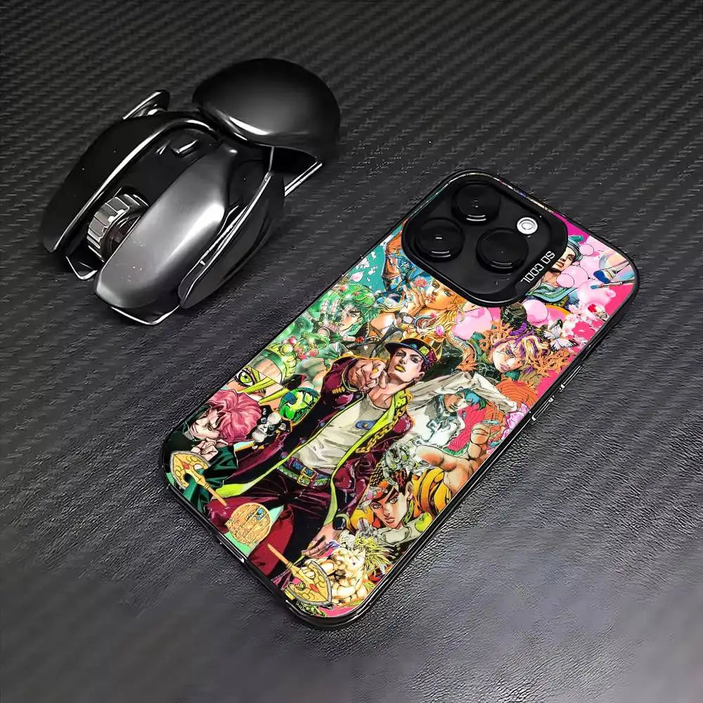 JoJo Generations Maximalist Collage Case for iPhone - Colored Silver finish