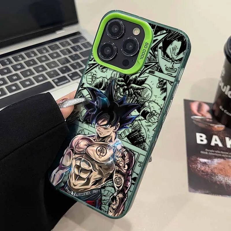 Silver Instinct Manga Case for iPhone - Green finish