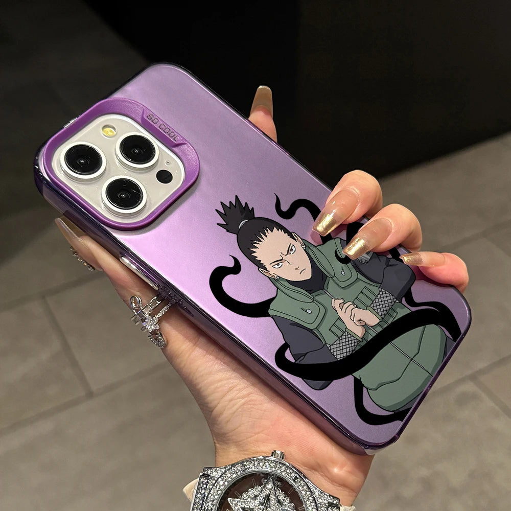 Shikamaru Shadow Technique Case for iPhone - Lavender