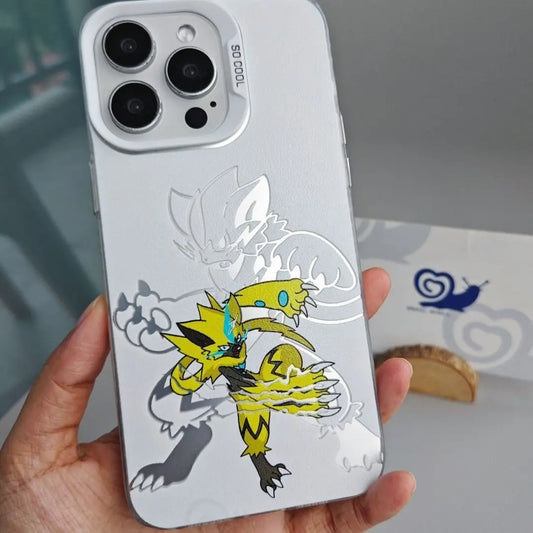 Zeraora Silver Shadow Case for iPhone - Silver Frost finish