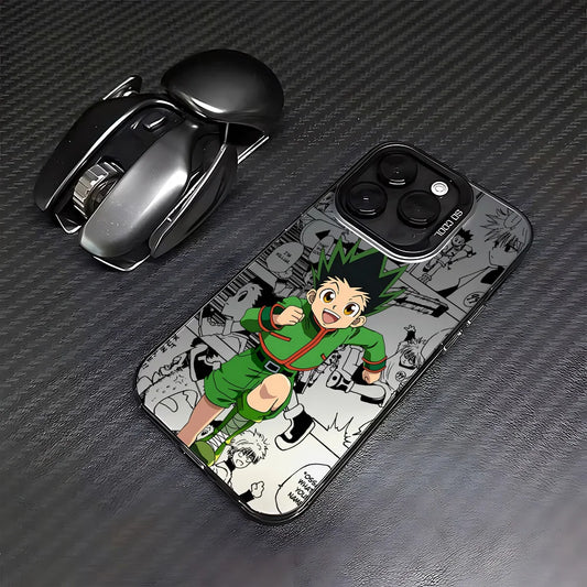 Gon Jump Manga Collage Case for iPhone - Graphite Black finish