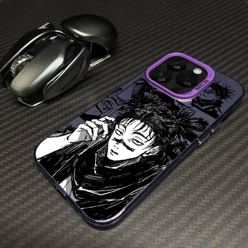 Choso Manga Portrait Case for iPhone - Purple finish
