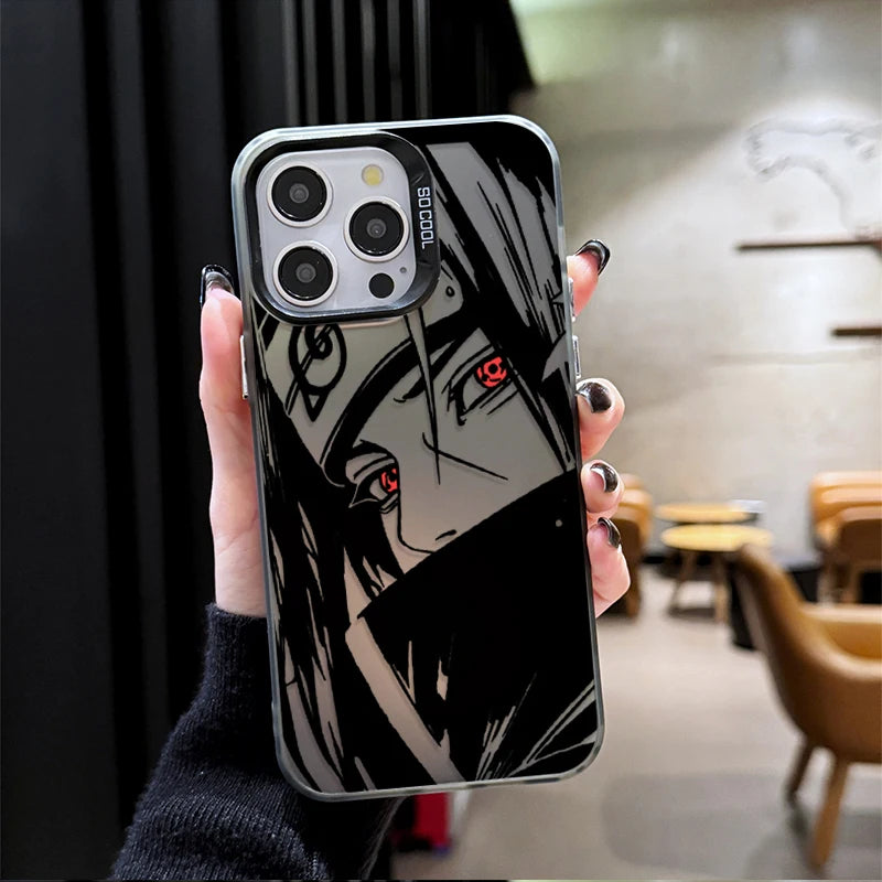 Itachi Sharingan Shadow Case for iPhone - Black finish