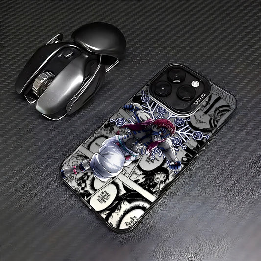 Akaza Manga Battle Case for iPhone - Graphite Black finish