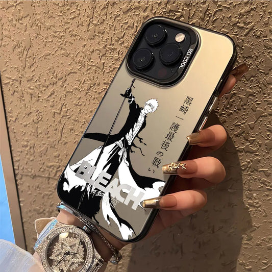 Ichigo Final Battle Mirror Case for iPhone - Champagne Mirror finish