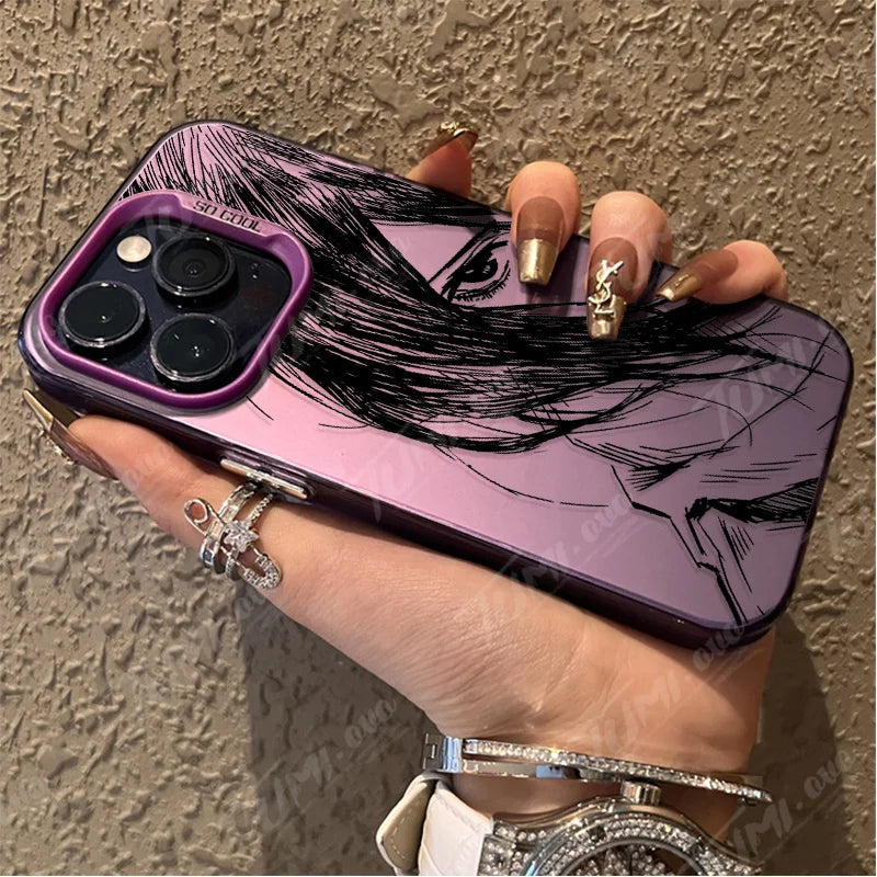 Freedom Resolve Manga Case for iPhone - Purple finish