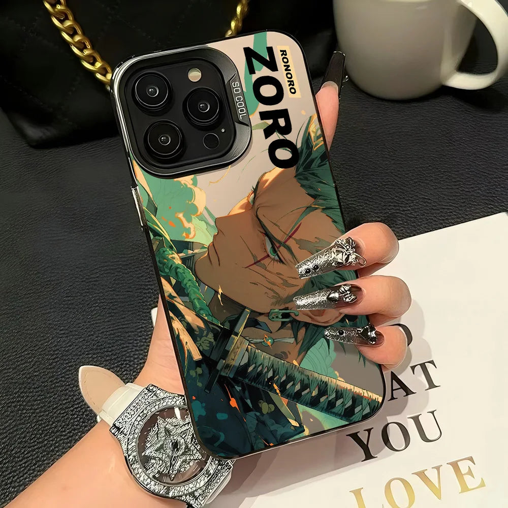 Grand Line Matte Art Case for iPhone - Design 1 — Black