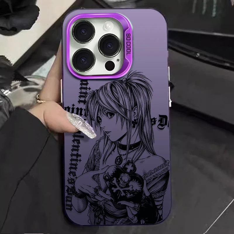 Misa Gothic Rose Gradient Case for iPhone - Violet finish