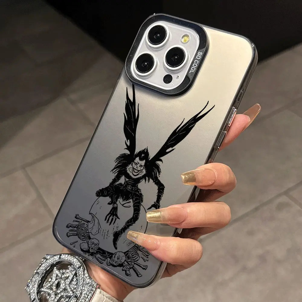 Ryuk Skull Flight Case for iPhone - Graphite Black finish