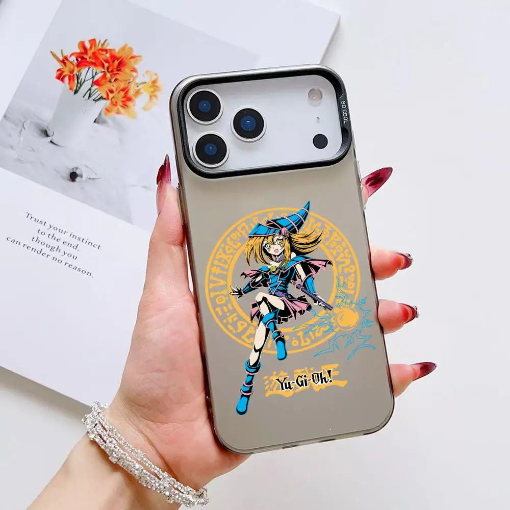 Dark Magician Girl Magic Circle Aurora Case for iPhone - Graphite Black finish