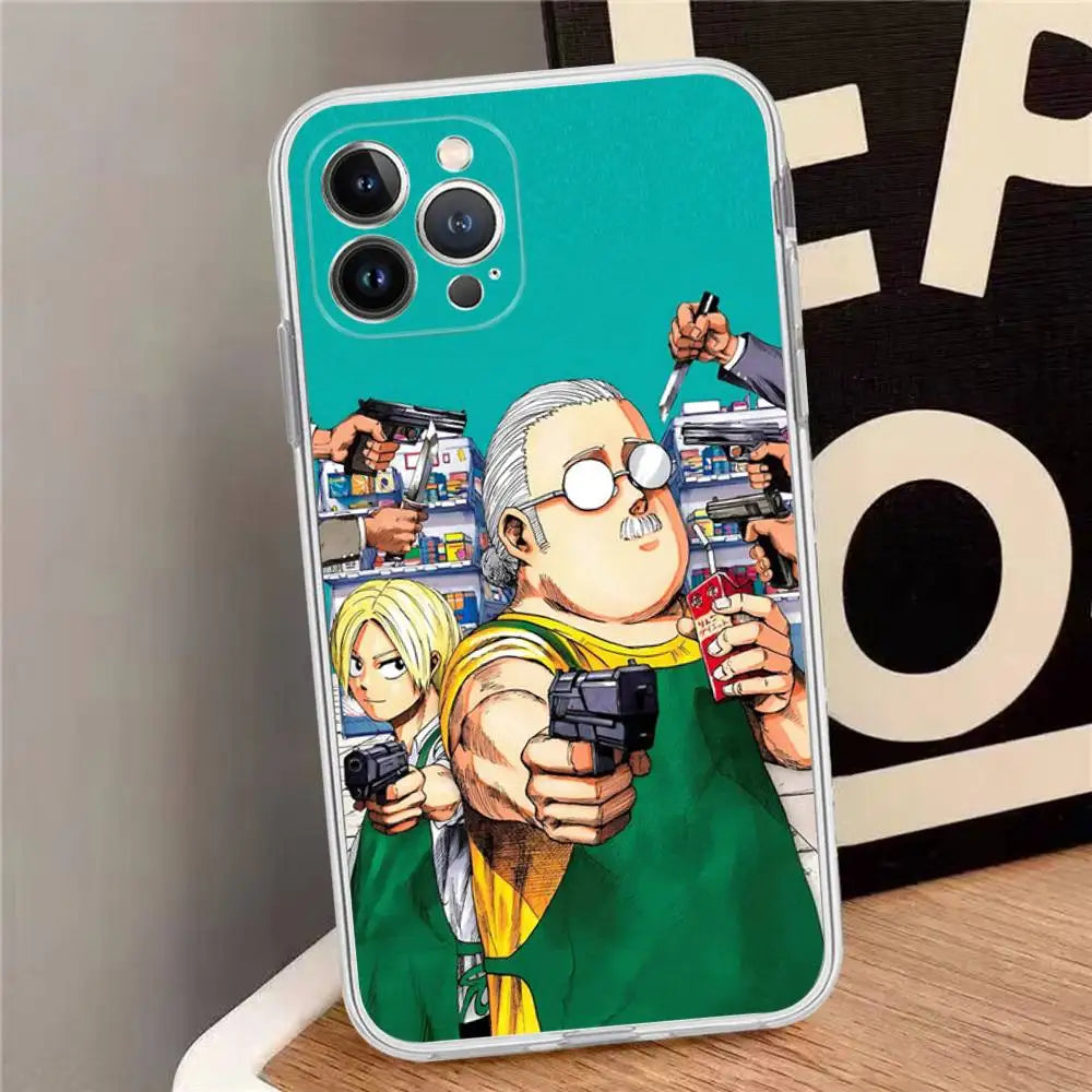 Sakamoto Family Group Clear Case for iPhone - Clear finish