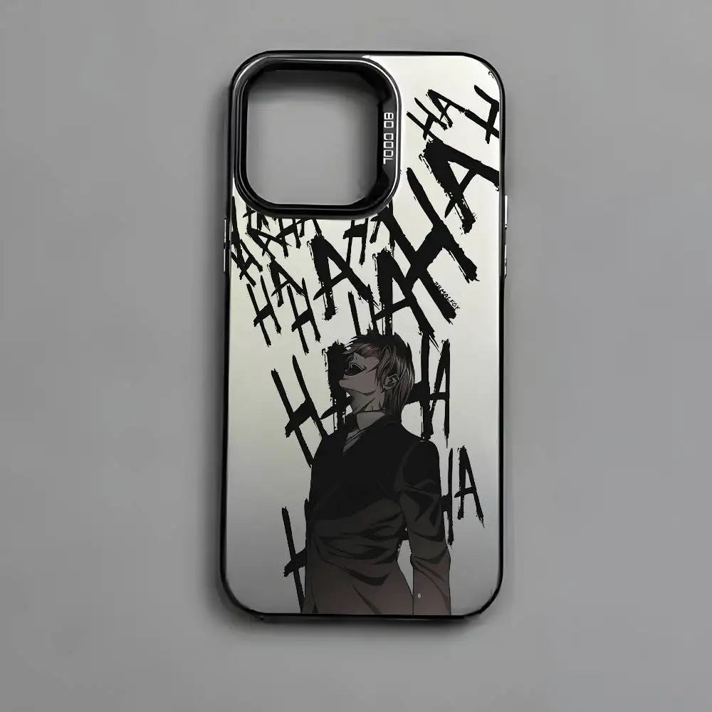 Light Yagami Shadow Portrait Case for iPhone - Graphite Black finish
