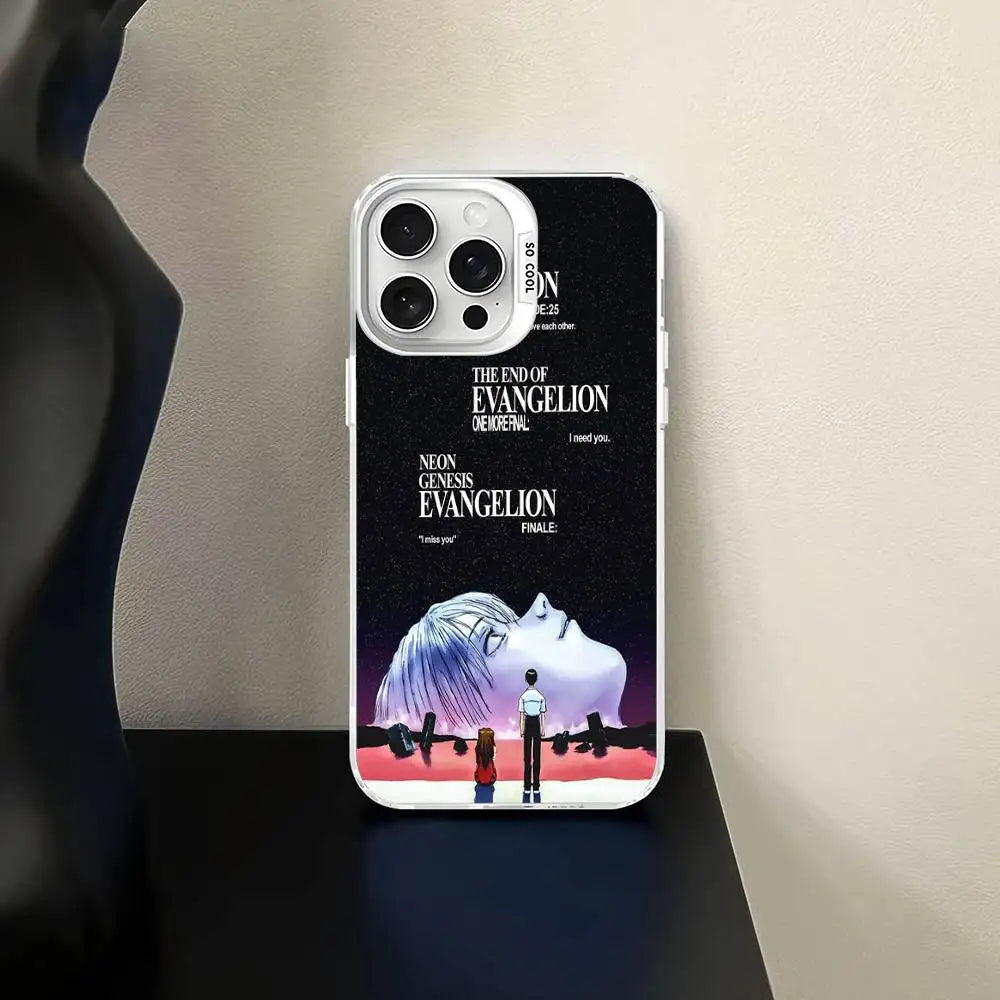 The End of Evangelion Poster Clear Case for iPhone - Transparent Clear finish