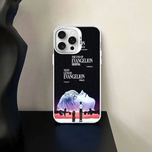 The End of Evangelion Poster Clear Case for iPhone - Transparent Clear finish