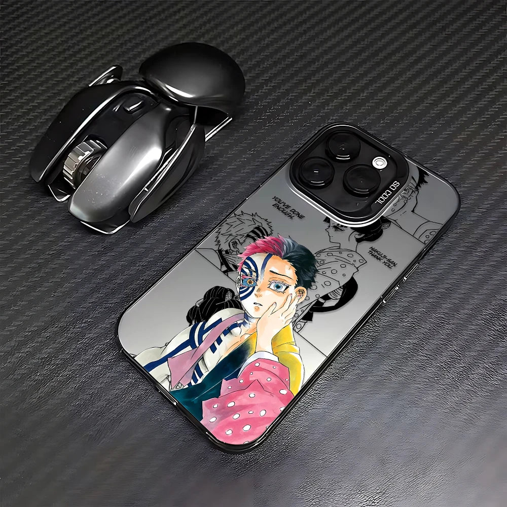 Akaza and Koyuki Memory Case for iPhone - Graphite Black finish