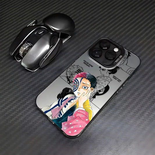 Akaza and Koyuki Memory Case for iPhone - Graphite Black finish