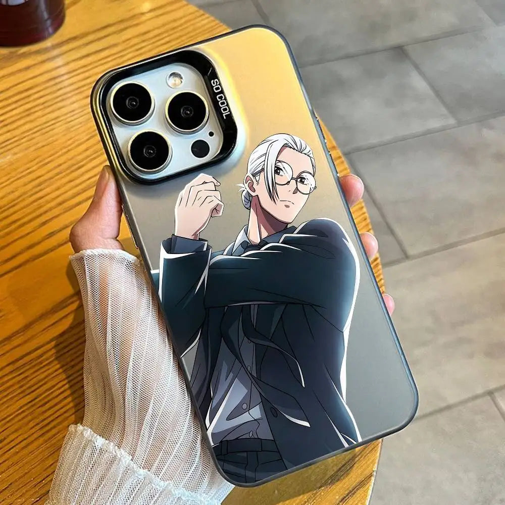 Silver-Haired Assassin Black Coat Matte Case for iPhone - Candy Matte finish