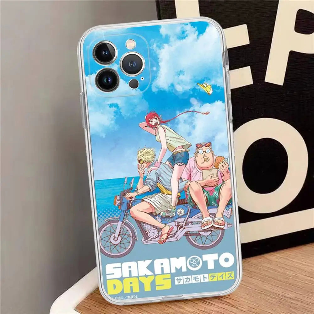 Beach Trio Sky Clear Case for iPhone - Clear finish