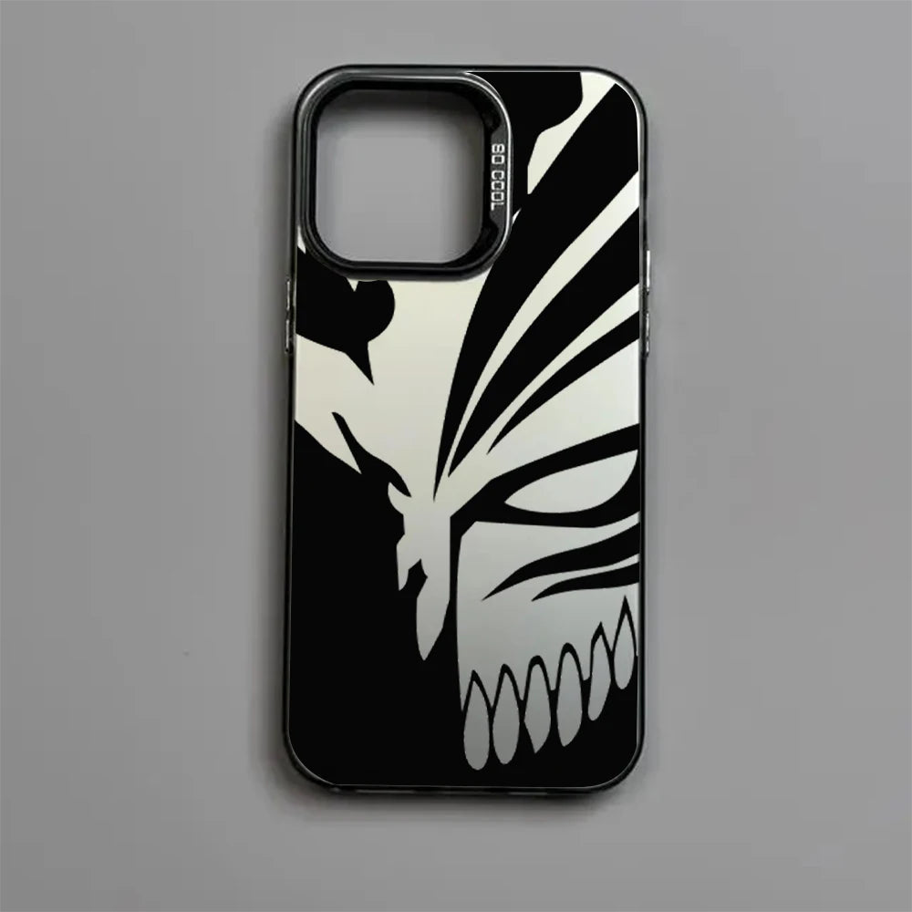 Ichigo Hollow Mask Split Case for iPhone - Black Frame finish
