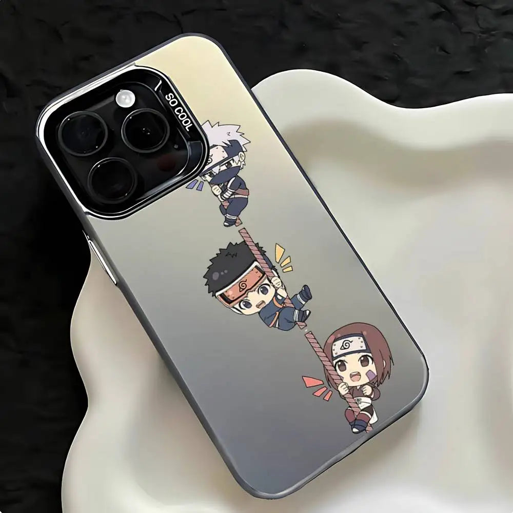 Young Leaf Trio Rope Case for iPhone