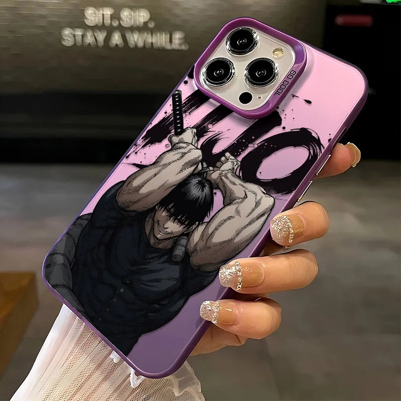 Toji Twin Blade Ambush Case for iPhone - Purple finish
