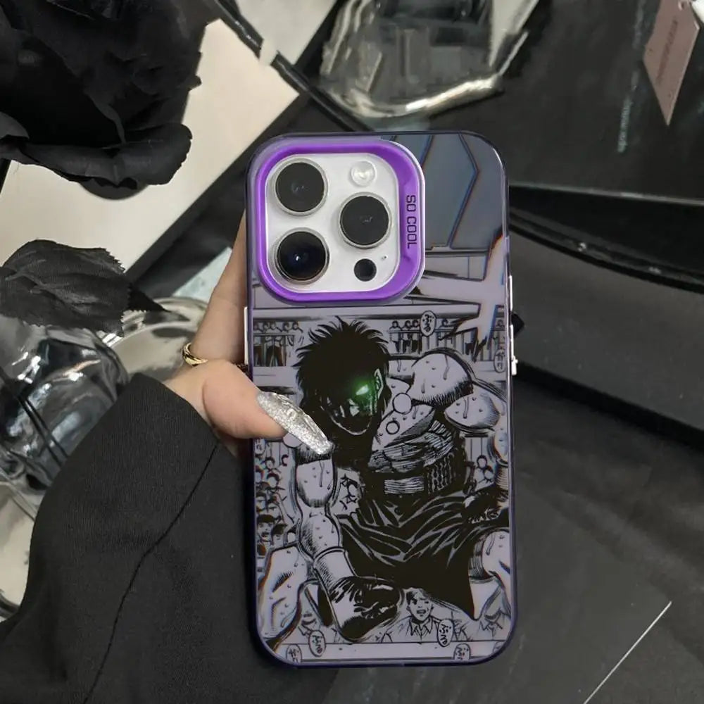 Ippo Manga Uppercut Case for iPhone - Violet finish