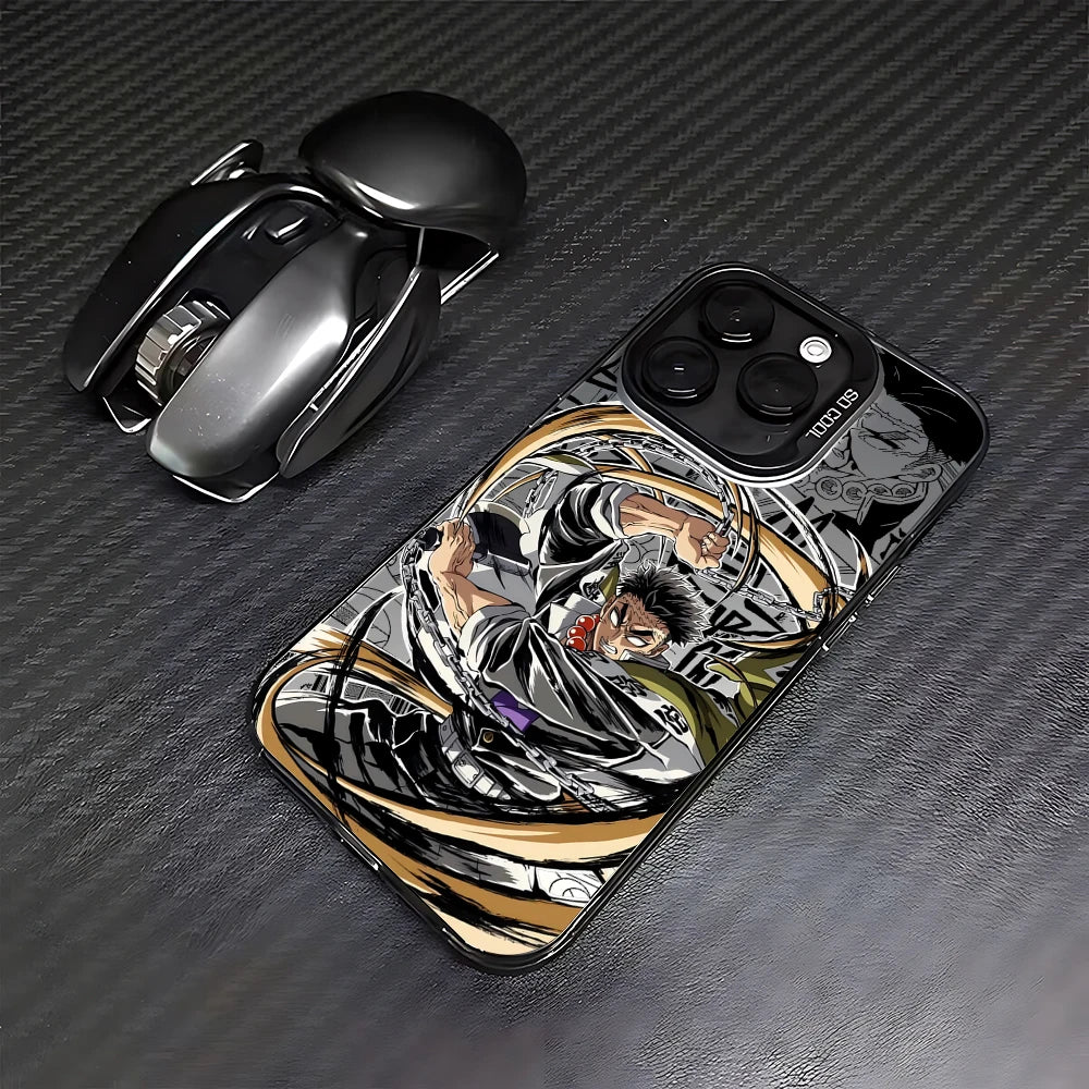 Gyomei Stone Hashira Case for iPhone - Graphite Black finish