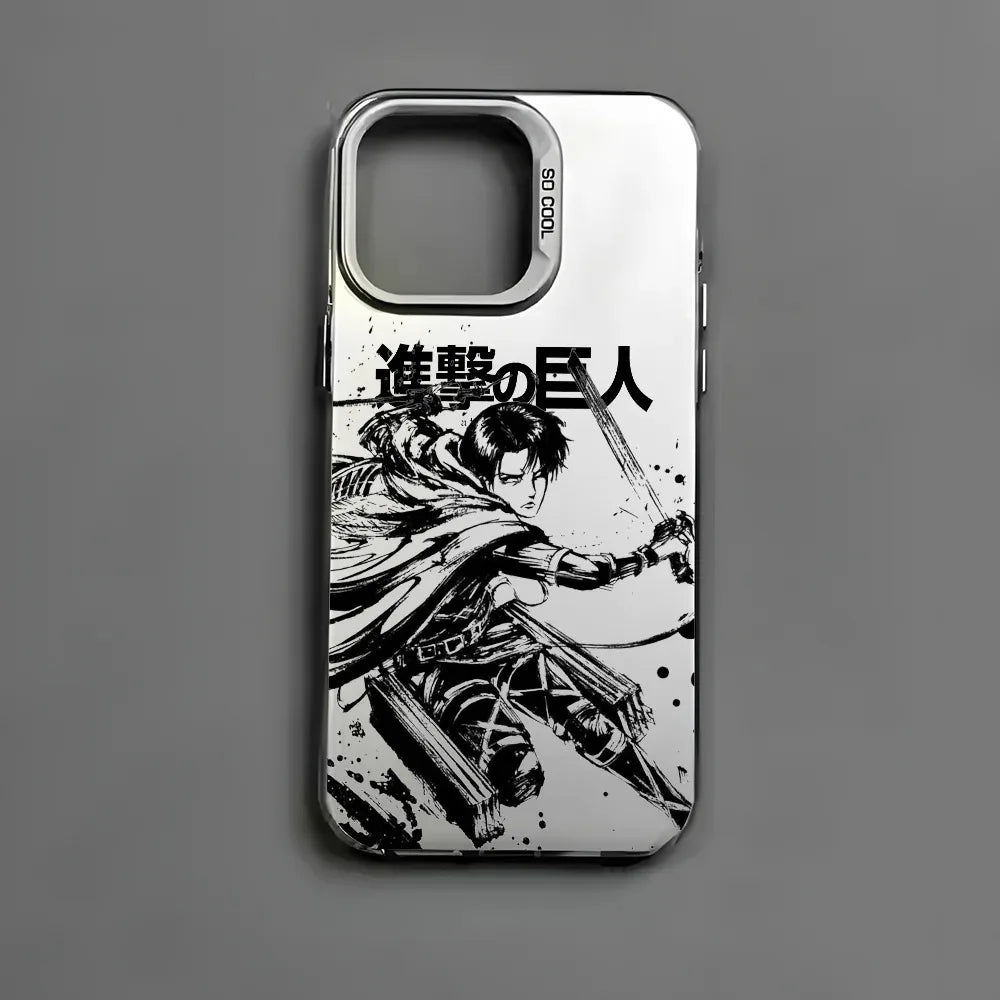Survey Corps Matte Series Case for iPhone - Design 1 - White