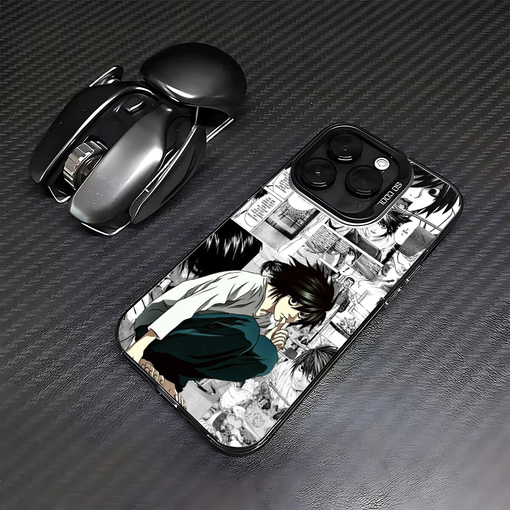 L Detective Manga Collage Case for iPhone