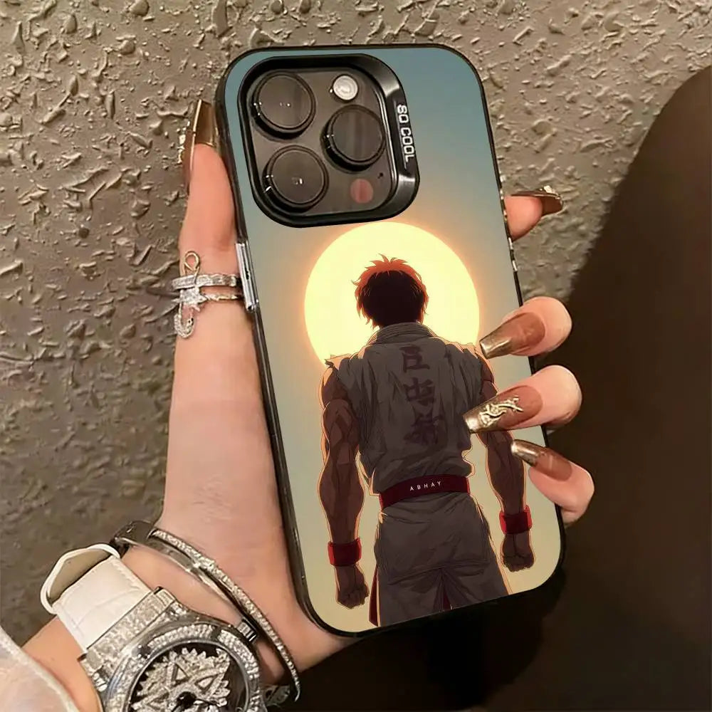 Baki Sunset Champion Back Case for iPhone - Glossy Black finish