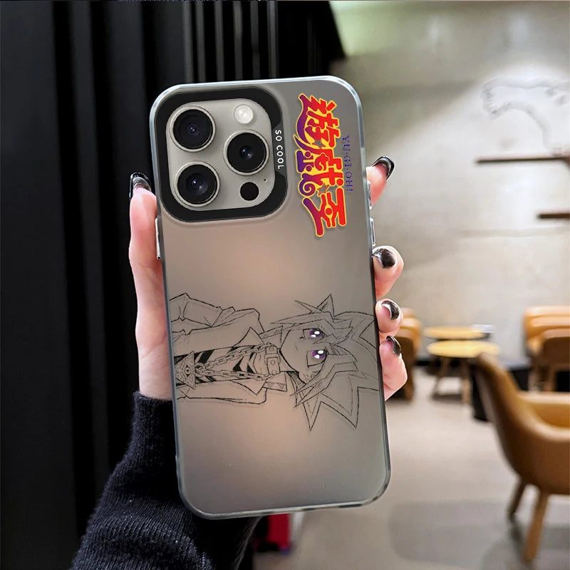 Yami Yugi Duel Stance Sketch Case for iPhone - Graphite Black finish