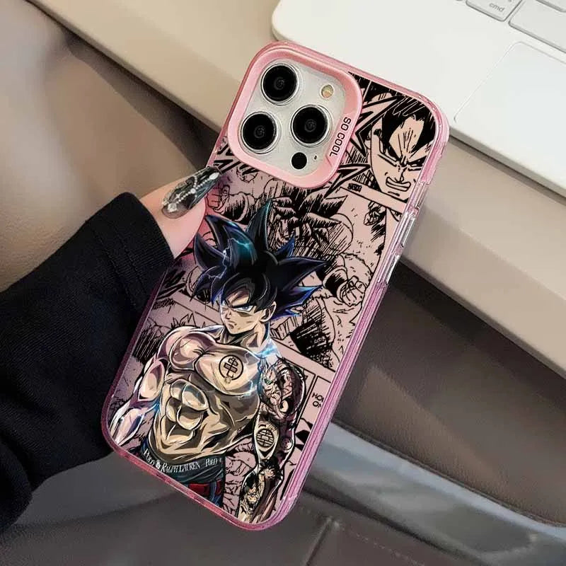 Silver Instinct Manga Case for iPhone - Pink finish
