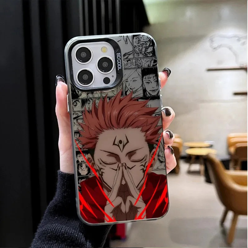 Sukuna Malevolent Prayer Case for iPhone - Black finish