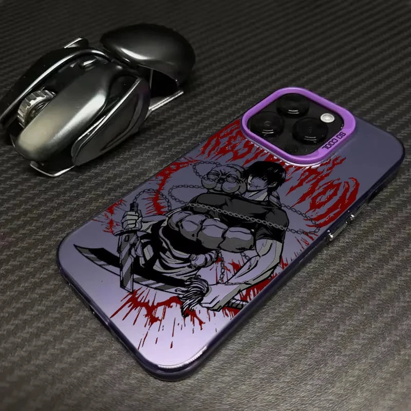 Toji Cursed Arsenal Case for iPhone - Purple finish