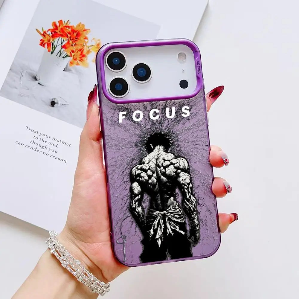 Baki Focus Discipline Case for iPhone - Aurora Purple finish