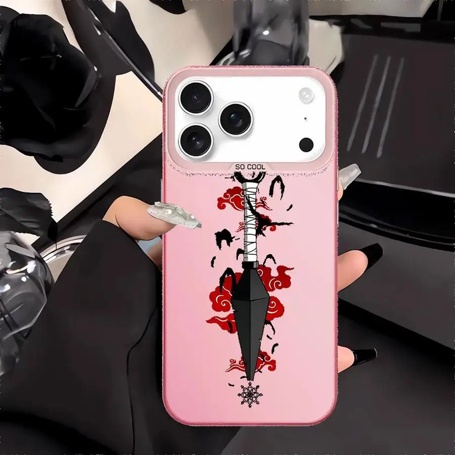 Akatsuki Shinobi Lineup Case for iPhone - Pink