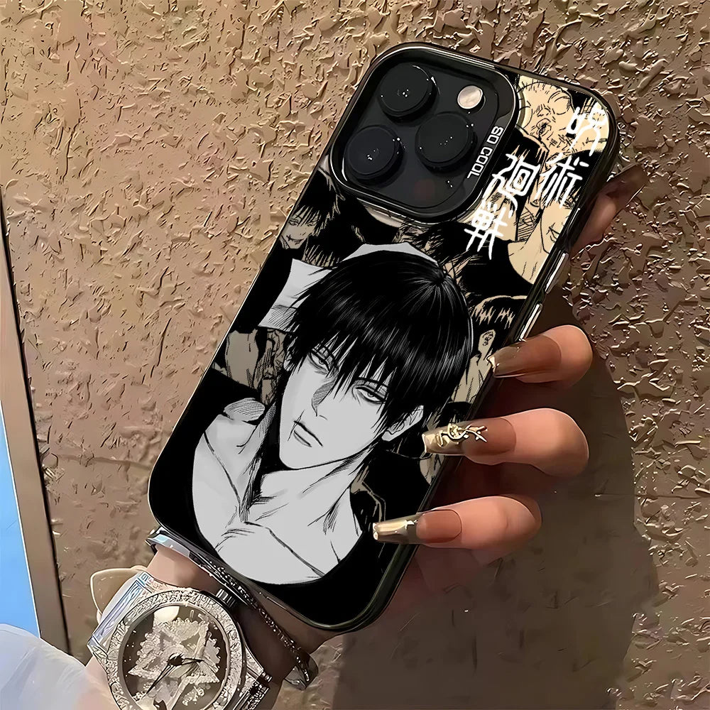 Toji Sorcerer Killer Portrait Case for iPhone - Black finish